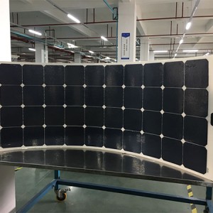 160W ETFE flexible solar panel for RV Marine yacht