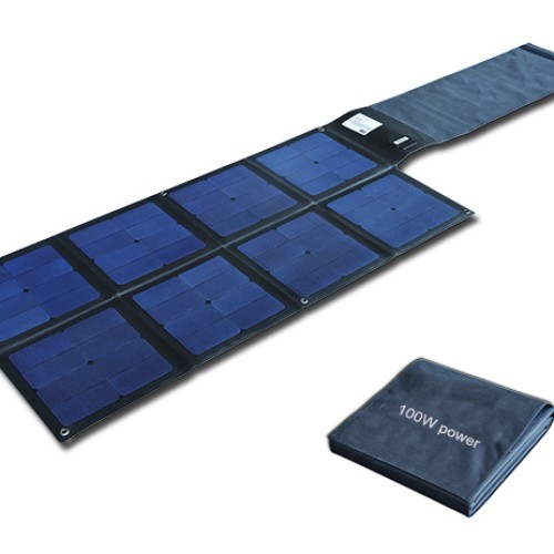 100W Flodable SUNPOWER Solar Charger-Solar Blanket 2FFM117B