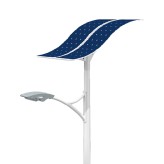 100W LED Wave Solar Street Light With Flexible Solar Panels-2FSG149