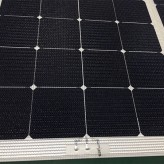 SUNPOWER flexible solar panels with Aluminum alloy laminated inside