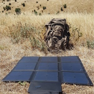 120W Flodable SUNPOWER Solar Charger-Solar Blanket 2FFM115B