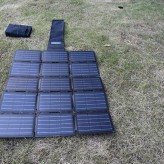 90W To 215W Foldable And Portable Solar Blanket With Fast Charger