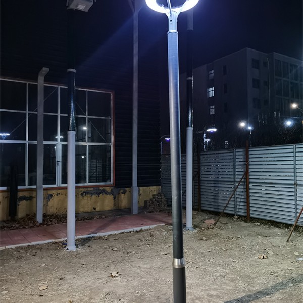 20W LED Lantern Solar Wrap Pole 2FSG048