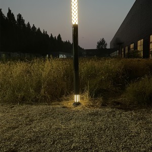 20W LED Lantern solar wrap pole vertical solar light 2FSG039