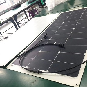 IBC High efficiency flexible solar panel