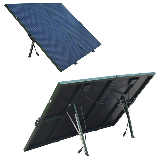 220W Portable Solar Charge Case With Frame Case