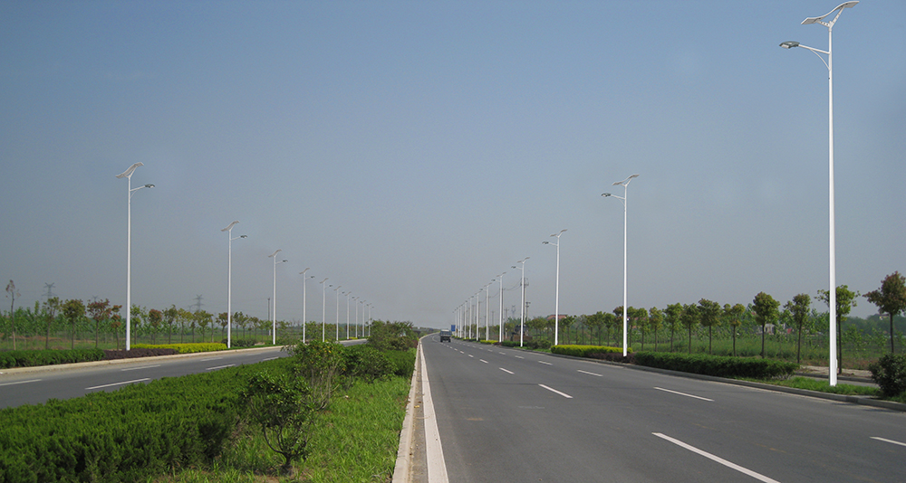 60W LED Solar Street Light With Flexible Solar Panels-3000pcs project-NEWLIGHT ENERGY 60W LED Solar Street Light With Flexible Solar Panels-3000pcs project-NEWLIGHT ENERGY