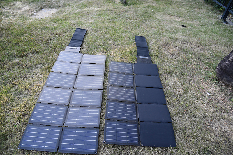 90W To 215W Foldable And Portable Solar Blanket With Fast Charger-NEWLIGHT ENERGY