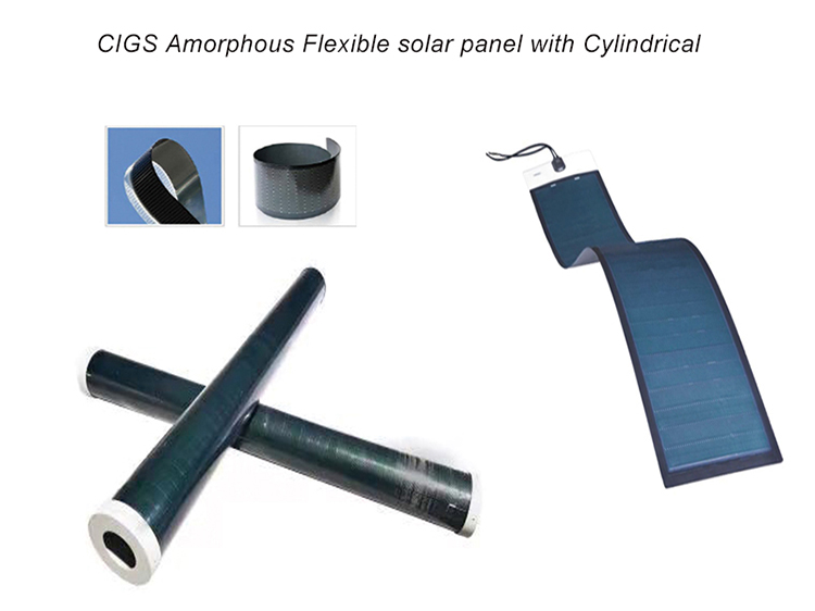 120W-150W Vertical Solar Light Pole With Flexible Solar Panel On Pole-NEWLIGHT ENERGY
