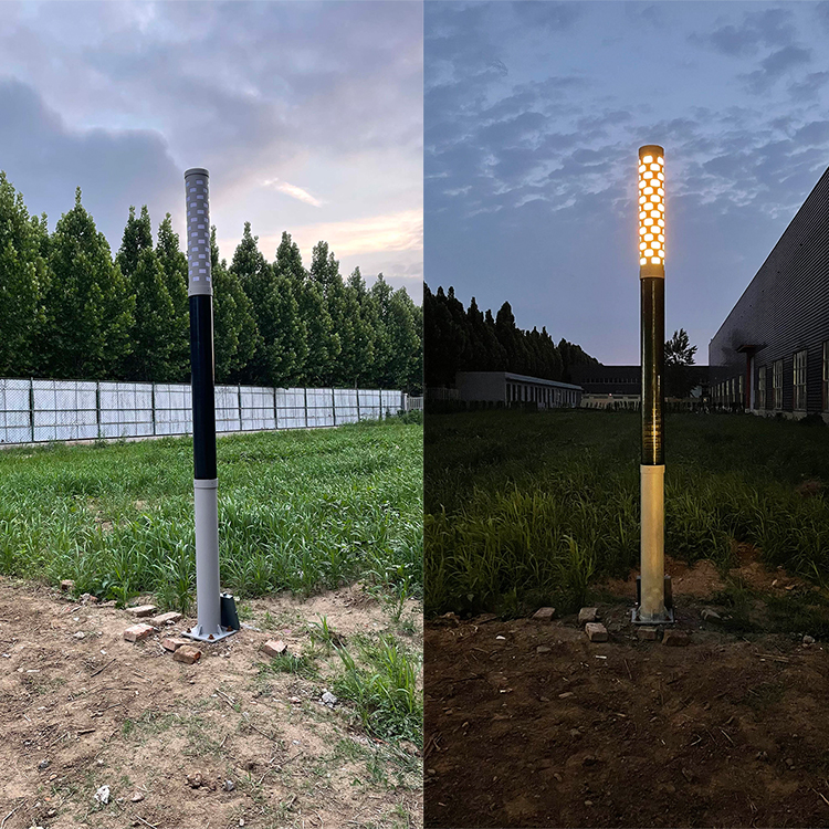 20W LED Lantern Solar Wrap Pole Vertical Solar Light 2FSG039-NEWLIGHT ENERGY