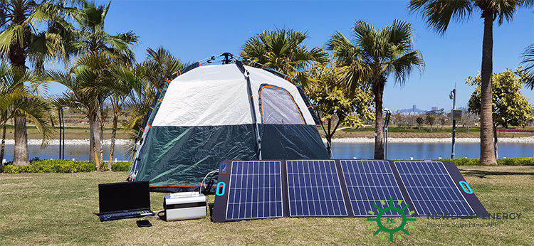 200W IBC solar blanket for portable solar power charger-NEWLIGHT ENERGY