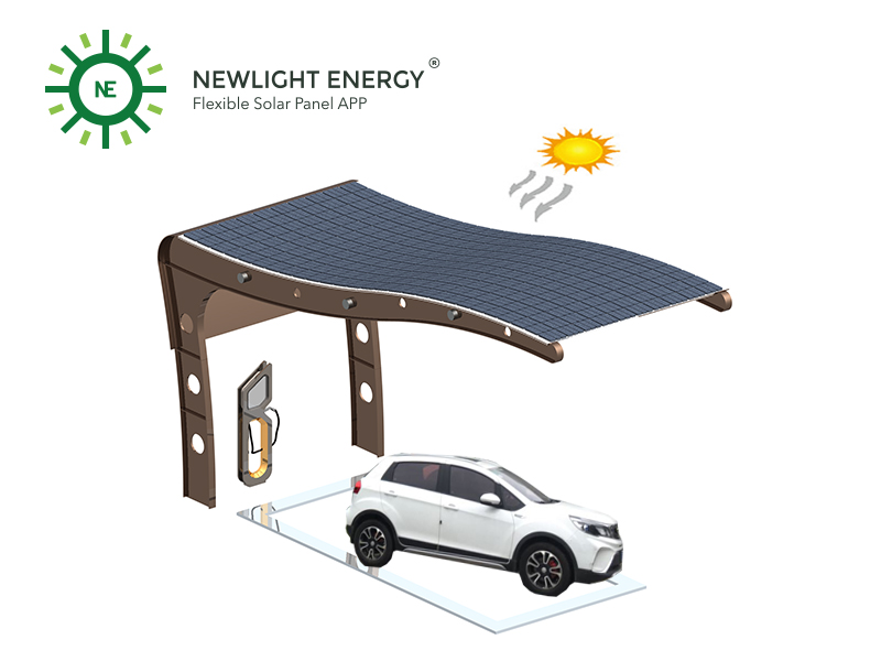 Solar EV Charger For Carpark 2FCM049-NEWLIGHT ENERGY