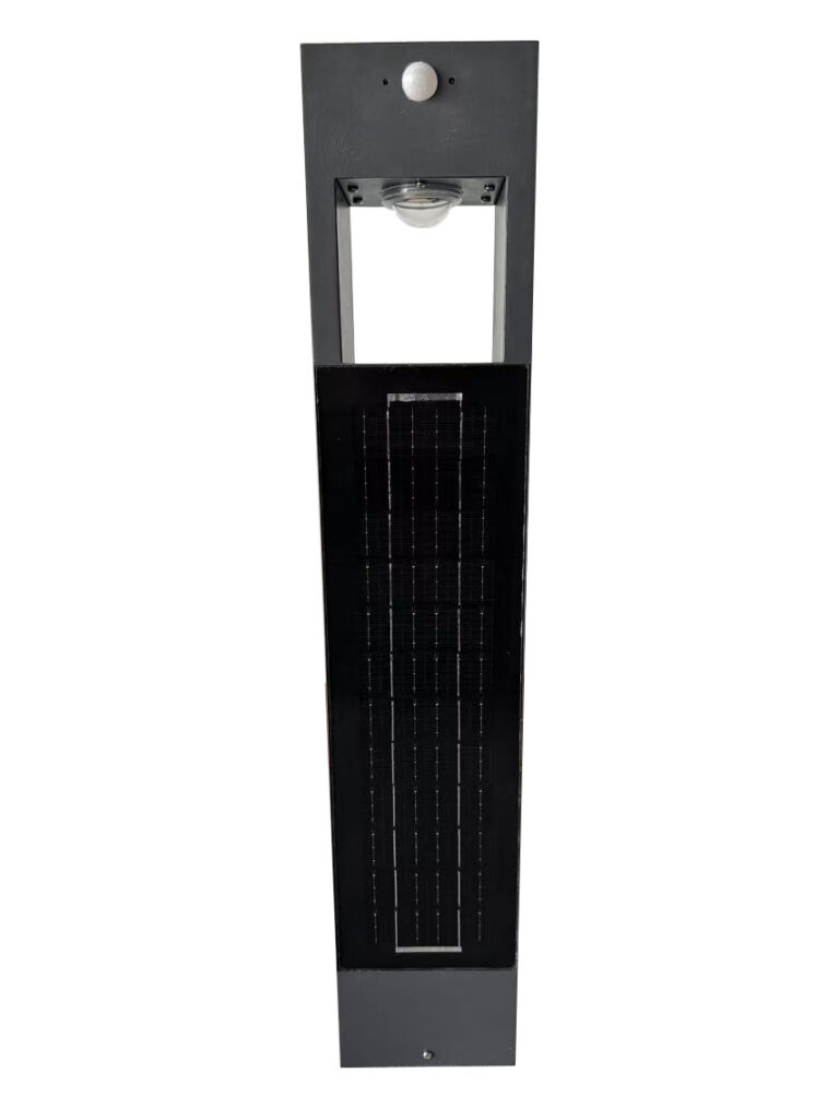 LED Solar Bollard Light With Solar panel Wrap On Pole 2FSL060-NEWLIGHT ENERGY LED Solar Bollard Light With Solar panel Wrap On Pole 2FSL060-NEWLIGHT ENERGY