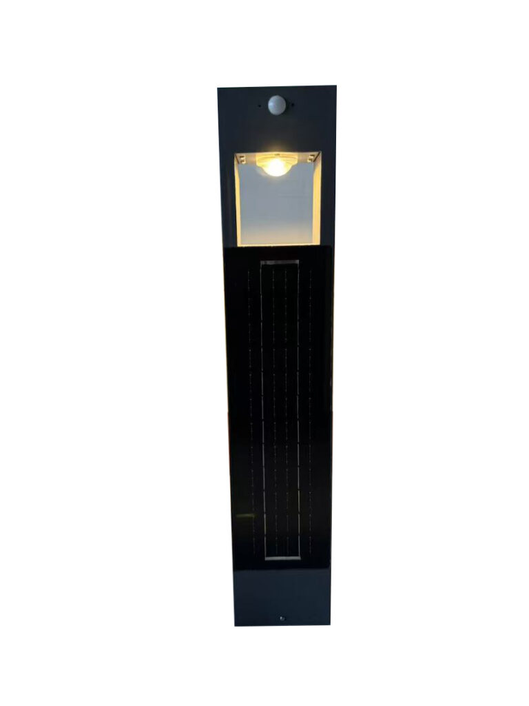 LED Solar Bollard Light With Solar panel Wrap On Pole 2FSL060-NEWLIGHT ENERGY LED Solar Bollard Light With Solar panel Wrap On Pole 2FSL060-NEWLIGHT ENERGY