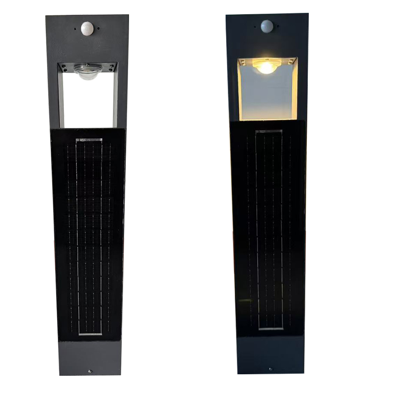 LED Solar Bollard Light With Solar panel Wrap On Pole 2FSL060-NEWLIGHT ENERGY LED Solar Bollard Light With Solar panel Wrap On Pole 2FSL060-NEWLIGHT ENERGY