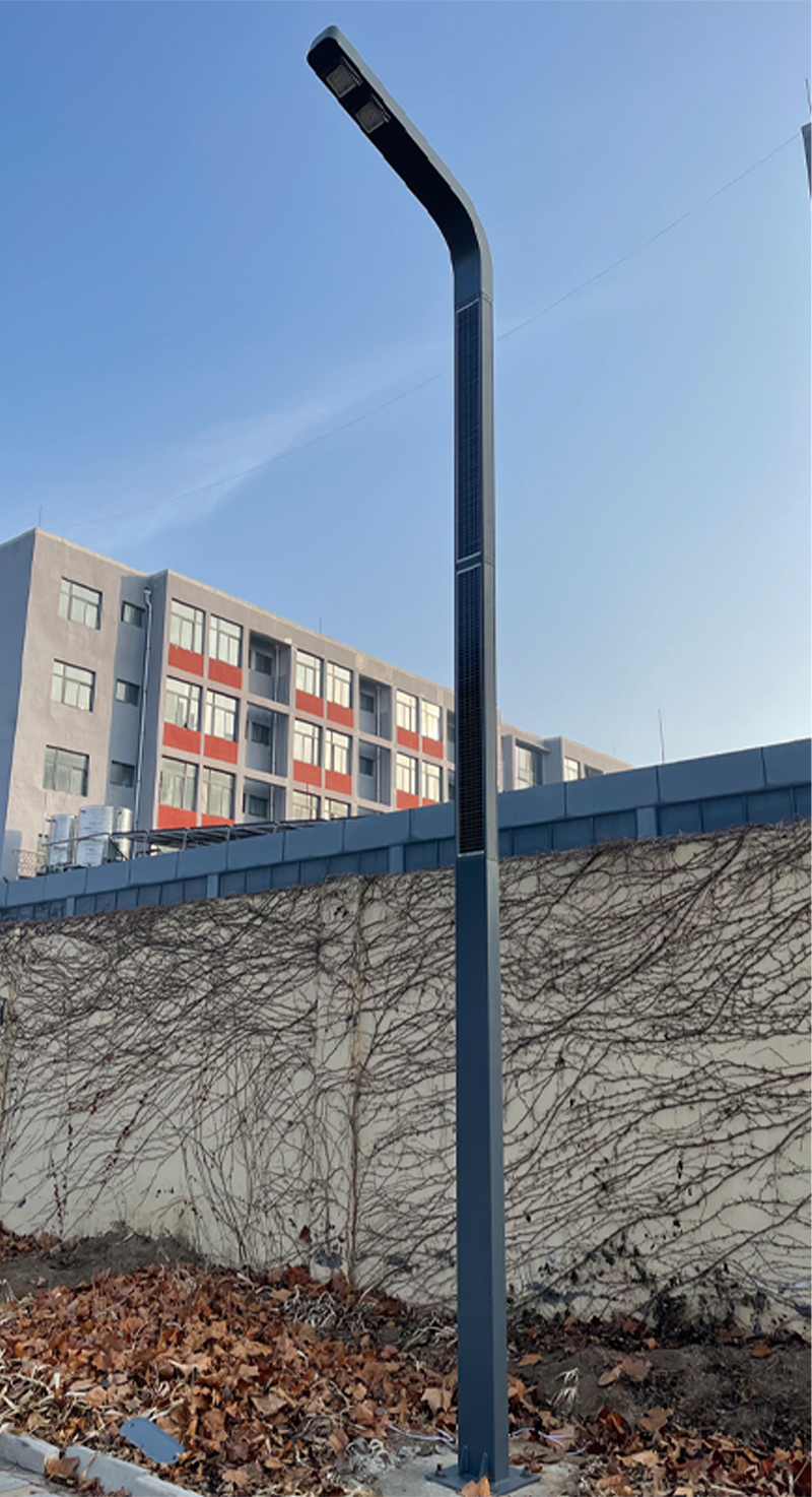 40W LED Solar Street Light With Solar Frame Wrap On Pole 2FSG066-NEWLIGHT ENERGY