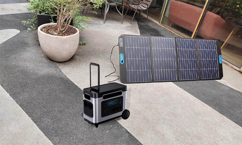 3000W Porable Solar Charger with Removable Storage-NEWLIGHT ENERGY