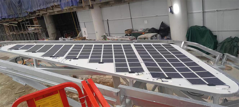 535W triangle Flexible Solar Panel-NEWLIGHT ENERGY
