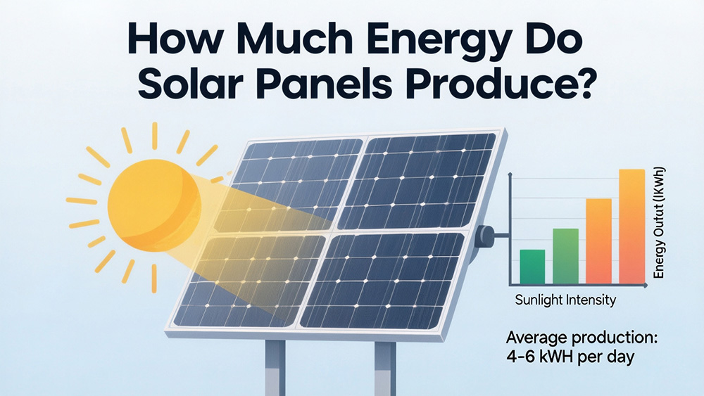 How Much Energy Do Solar Panels Produce?-NEWLIGHT ENERGY How Much Energy Do Solar Panels Produce?-NEWLIGHT ENERGY
