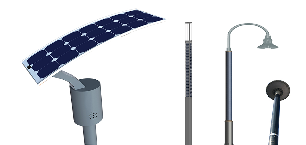 What Is a Wrap-Pole Solar Light? The Ultimate Guide to Flexible Curved Design-NEWLIGHT ENERGY Wrap-Pole Revolution in Solar Lighting